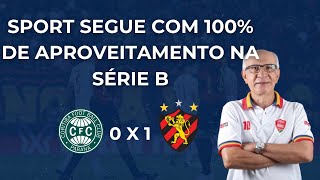 Ednaldo Santos avalia e dá notas ao SPORT após jogo contra o CORITIBA pela SÉRIE B