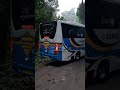 Selip BAN | adu Skil dua BUS damri~papasan jalur sempit Cianten