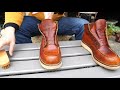 【redwing】レッドウイング犬刻印＃875の黒カビがどこまで落ちるか試してみた