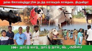 நம்ம கோயம்புத்தூர் நடந்த மாபெரும் கால்நடை திருவிழா | vivasaya nanban | agri expo coimbatore