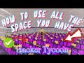 How to use all the space you have in Hacker Tycoon