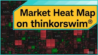 Using the Market Heat Map on thinkorswim® desktop