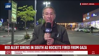 🚨Rocket alert sirens sound again in Israel-Gaza border communities