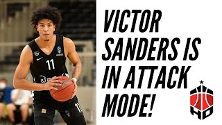 🎒Victor Sanders (Aquila Basket Trento) In Attack Mode In EuroCup‼️