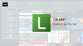 ERP/MIS Printing Software - Durst Lift ERP: Customer Portal