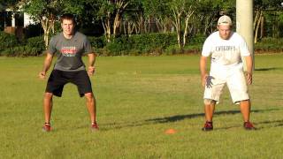 Closed Agility Drill - Carioca 3,1,2,1