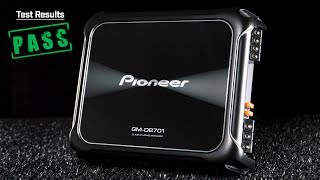 Pioneer GM-D8701 - 800W RMS Monoblock - Testing Pass!