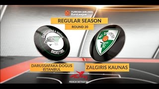 Highlights: Darussafaka Dogus Istanbul-Zalgiris Kaunas