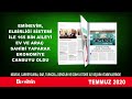 ekovİtrİn temmuz sayisi yİne dopdolu