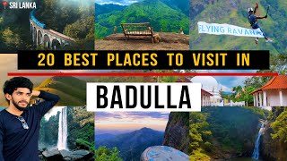 20 Best Places To Visit In BADULLA 🍃🥰 | பதுளை | බදුල්ල | 2024 | Visit Sri Lanka | Sj Kisho