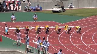 2012関東中学陸上1年男子100m決勝