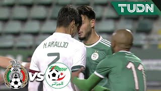 ¡EXPLOTARON! Nestor Araujo se encara con Bensebaini | México 1-2 Argelia | Amistoso 2020 | TUDN