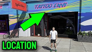 Where to find Tattoo Shop Location in NBA 2k25