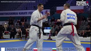 Marek Odzeniak vs Valeri Dimitrov Men 75-85Kg European Karate Shinkyokushin Championship Tarnów 2022