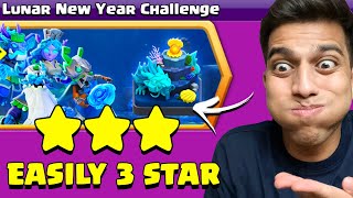 easiest way to 3 star Lunar New Year Challenge (Clash of Clans)