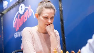 Gibraltar WGP | Round 4 | Interview with Anna Muzychuk |