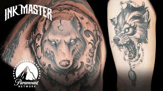 Every Single Wolf Tattoo on Ink Master 🐺
