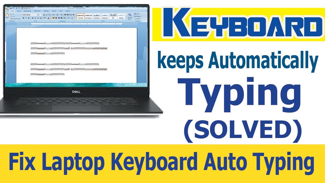 Keyboard Keeps Automatically Typing On Its Own Solved 100% | How To Fix ...