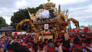 平成26年度 松原八幡神社 宵宮 妻鹿 胴突き