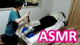 ASMR?【首を少し寝違えた？お兄さん①】ツボゲッチューりらく屋さん☆