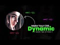How to Update CSS Variable with JavaScript | Make CSS Dynamic