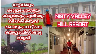 NIGHT STAY INSIDE DEEP FOREST|MISTY VALLEY HILL RESORT|| NELLIYAMPATHY||ANAMADA|| WILD ANIMALS||