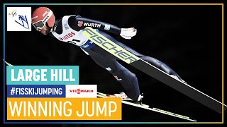 Markus Eisenbichler | 1st place | Wisla | Large Hill | FIS Ski Jumping