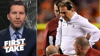 Nick Saban panicked in Alabama loss to Clemson – Will Cain | First Take