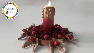 CHRISTMAS RECYCLED DECORATION DIY! 🎄 Amazing DIY crafts for Christmas!🎄