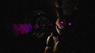 Being Chased By FNAF Spring Bonnie In A Sewer...