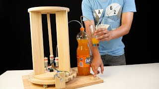 How to Make Coca Cola Soda Fountain Machine with 3 Different Drinks at Home