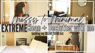 NEW! CLEAN AND DECLUTTER WITH ME 2023 | MESSY TO MINIMALIST | Tackling my SILENT to do list