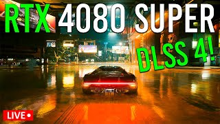 DLSS 4 looks INSANE in Cyberpunk 2077! Nvidia RTX 4080 SUPER GPU Benchmark Test