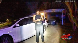 Daughter Arrested After Ignoring Police Orders to Leave!