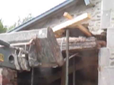 How not to remove a lintel in a random stone building How not to remove a lintel in a random stone building