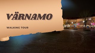 Night Walking Tour of Värnamo, Sweden, November 2024