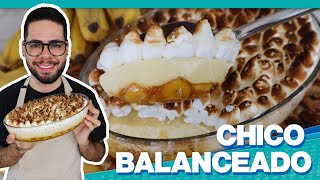 CHICO BALANCEADO | SOBREMESA DE BANANA NA TRAVESSA FÁCIL E RÁPIDA