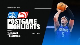 POSTGAME HIGHLIGHTS: MAGIC VS.HAWKS 2.20.25 PRESENTED BY PLANET FITNESS