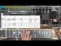 c6 pedal steel guitar blues key=bb