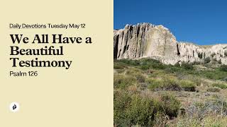 We All Have A Beautiful Testimony Daily Devotional