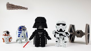 How to make Star Wars with Magnets 자석으로 스타워즈 만들기