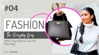 DKNY Paige Medium Satche black bag Demo and Review