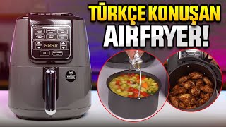 Bu Airfryer Türkçe konuşuyor! Karaca Air Pro Cook XL inceleme!