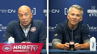 Kent Hughes and Martin St-Louis on the start of training camp | FULL PRESS CONFERENCE