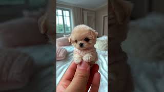 The World's Tiniest Dog: Adorable and Heart-Melting! #catreactions #cat #felinewonders