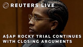 LIVE: A$AP Rocky trial continues with closing arguments