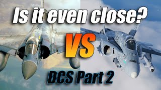 Mirage 2000 vs F18 Hornet is it even close? Part 2 #DCS