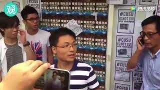 反港独人士与中大学生会再激辩：香港是中国的一部分她不允许独立