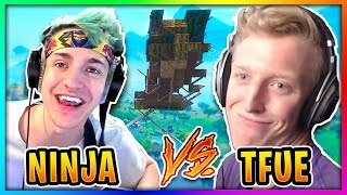 Ninja & Tfue Finally 1v1 To See Who is the Best Fortnite Player!