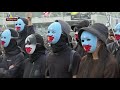 hong kong rally against suppression of uighurs